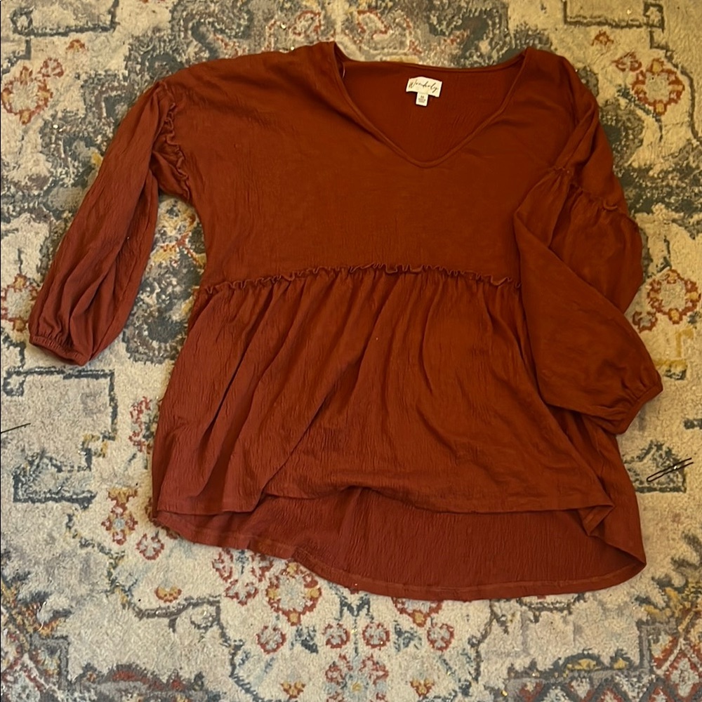Women's Rust Top